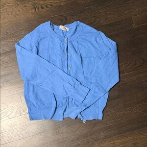 H&M Blue Button-Up Jacket
